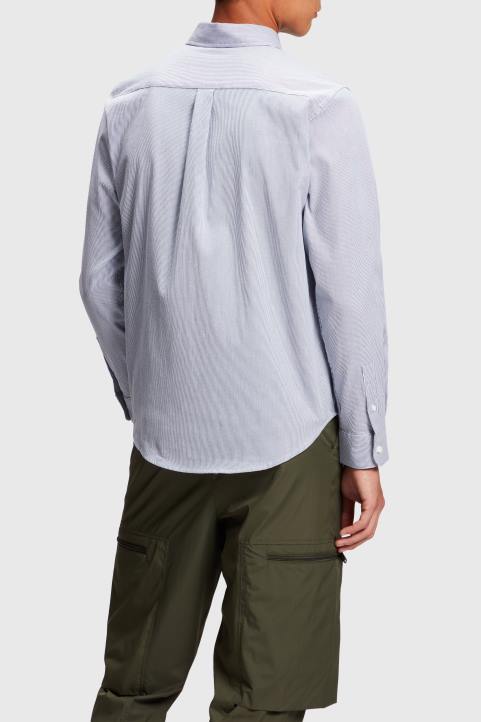 naiset ESPRIT x Rest & Recreation sininen kapseli oxford paita paidat 82T6472