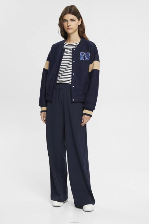 naiset Esprit luonnonvalkoinen raidallinen pitkähihainen, 100% puuvillaa pitkähihainen 82T6251