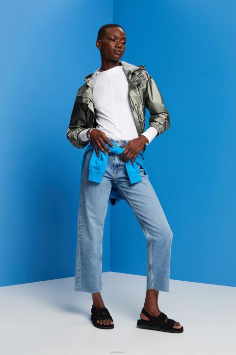 naiset Esprit valkoinen pitkähihainen toppi veneen kaula-aukolla pitkähihainen 82T6369