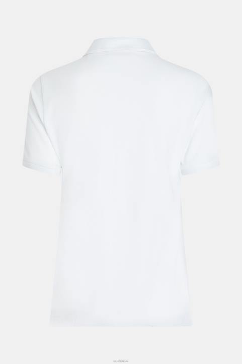 naiset Esprit valkoinen delfiinien tennisklubi klassinen poolo polot 82T6494