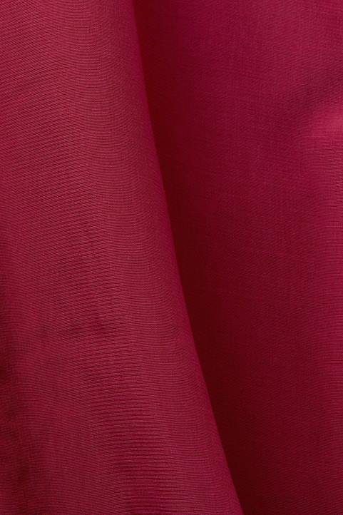 naiset Esprit kirsikanpunainen pusero smokkituilla yksityiskohdilla, lenzing ecovero puserot 82T6371