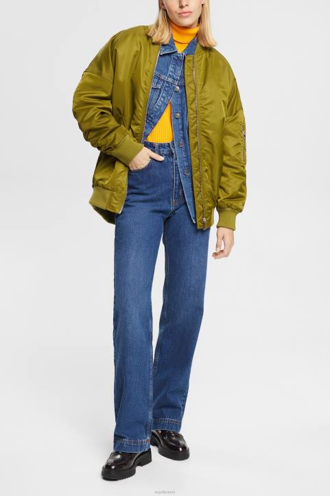 naiset Esprit sininen keskipesu denim pusero puserot 82T6396