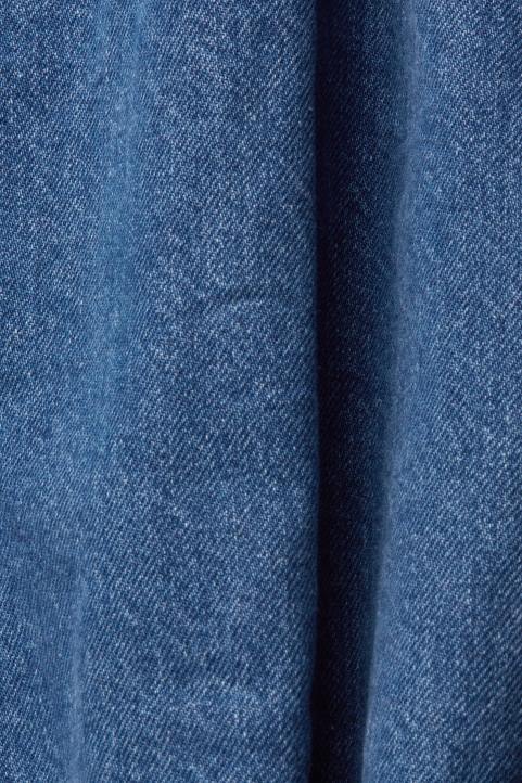 naiset Esprit sininen keskipesu denim pusero puserot 82T6396