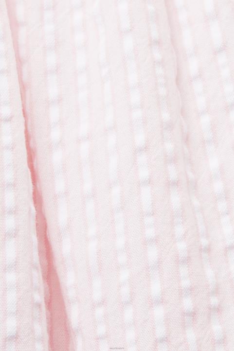 naiset Esprit vaalea pinkki kuvioitu lyhythihainen pusero puserot 82T6117