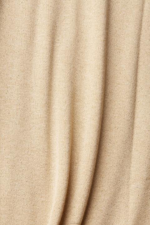 naiset Esprit kulta hihaton glittertoppi säiliö 82T6404