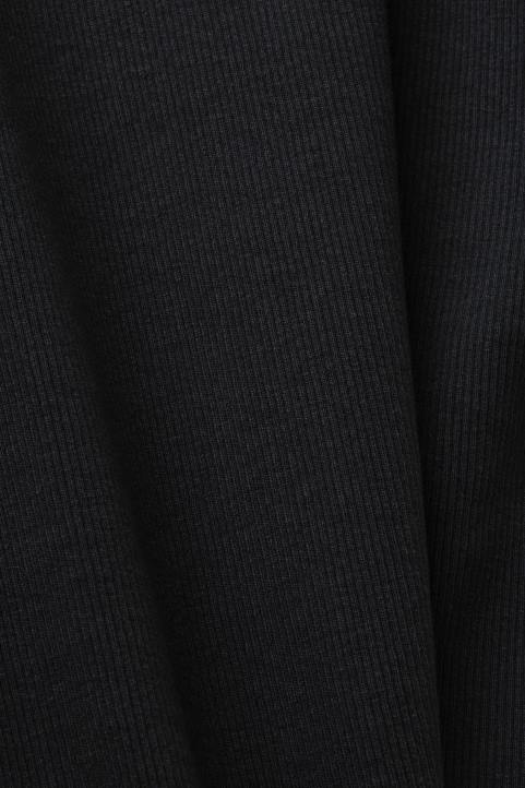 naiset Esprit musta uurrettu toppi säiliö 82T6280