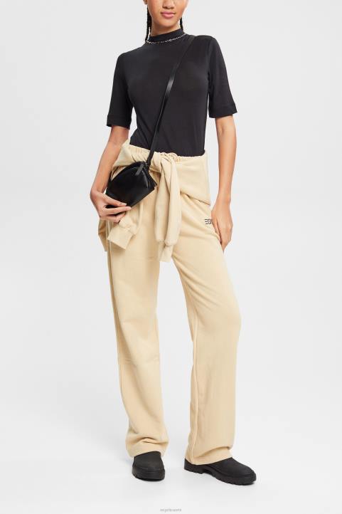 naiset Esprit musta t-paita kauluksella, tencel t-paitoja 82T6374