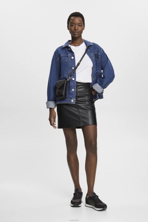 naiset Esprit valkoinen t-paita, jossa printti rinnassa t-paitoja 82T6316