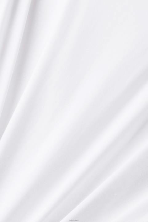 naiset Esprit valkoinen t-paita, jossa printti rinnassa t-paitoja 82T6316