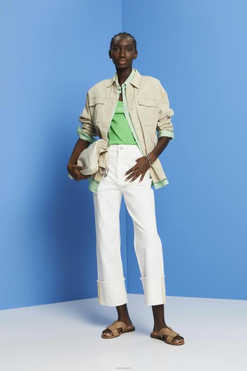 naiset Esprit hiekka vyöllinen twill-takki takit 82T6292