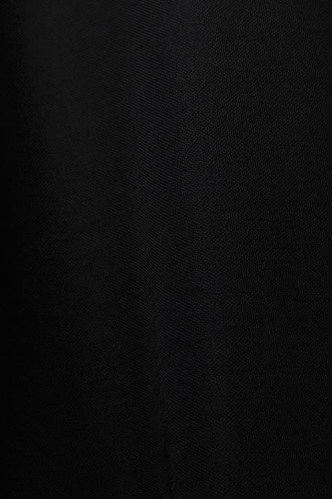 naiset Esprit musta pitkä jersey bleiseri, lenzing ecovero takit 82T6240