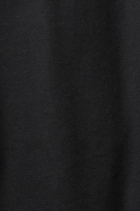 naiset Esprit musta vyöllinen twill-takki takit 82T6291