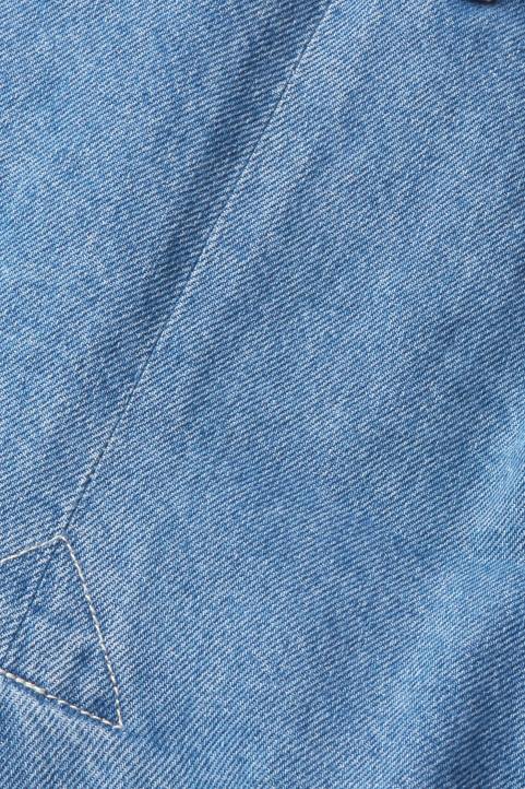 naiset Esprit sininen valo pesu denim trenssitakki takit 82T6486