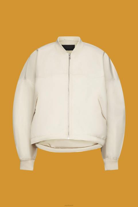 naiset Esprit vaalea taupe ylisuuri bomber-takki takit 82T6214